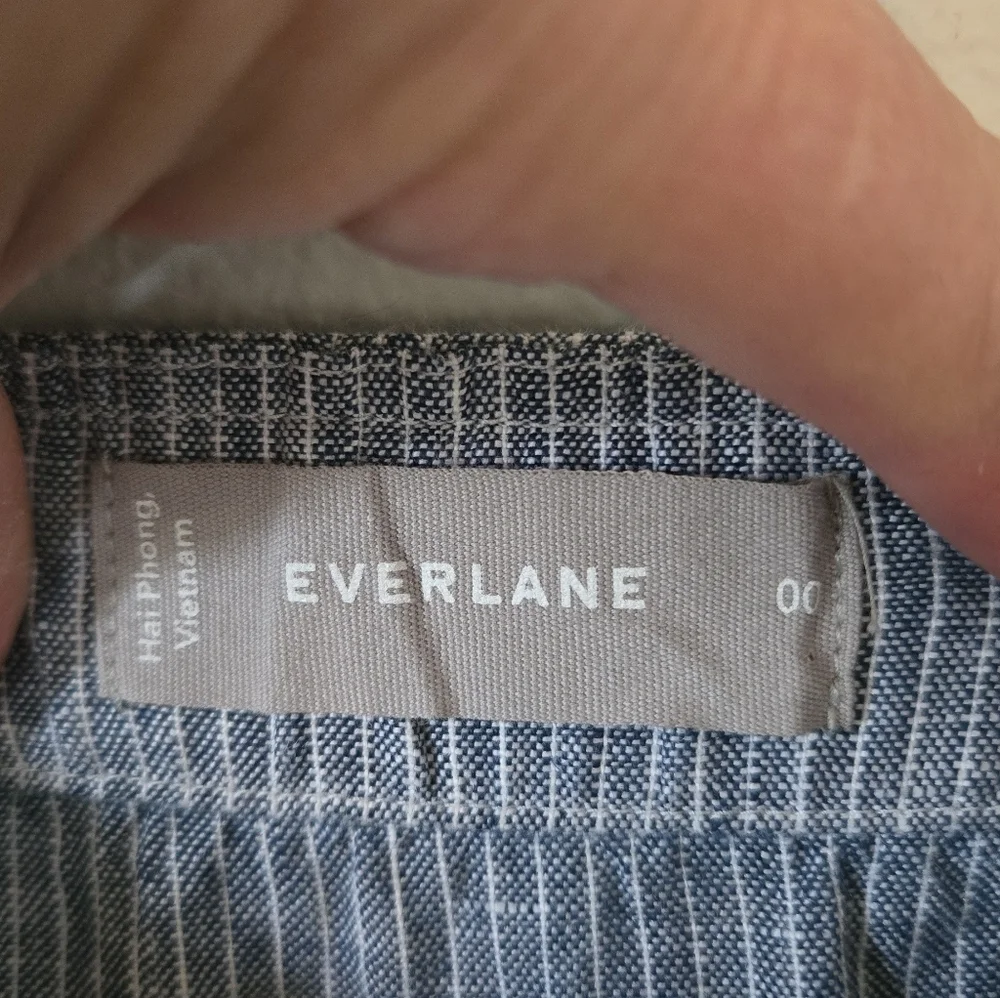 Everlane | Linen Picnic Jumpsuit Size 00